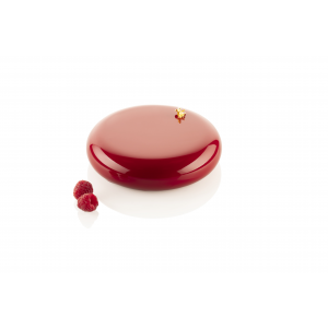 Moule à gâteau en silicone cœur Heartbeat Silikomart 25cm - Planète Gateau