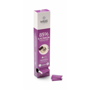 Napolitain Chocolat Noir Kacinkoa 85% 180 g Weiss Napolitain Chocolat Noir Kacinkoa 85% 180 g Weiss