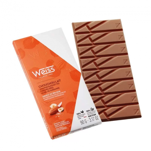 Tablette de Chocolat au Lait Chouchou 38% 90 g Weiss