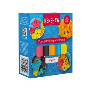 Kit Pâte à sucre Couleurs Primaires 500g Renshaw Kit Pâte à sucre Couleurs Primaires 500g Renshaw