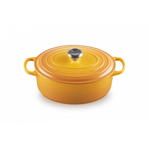 Cocotte en fonte Ovale 31 cm Nectar Le Creuset Signature Cocotte en fonte Ovale 31 cm Nectar Le Creuset Signature