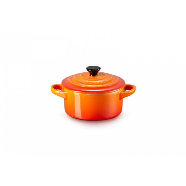 Mini Cocotte ronde Ceramique Volcanique 10 cm 0.25 L Le Creuset