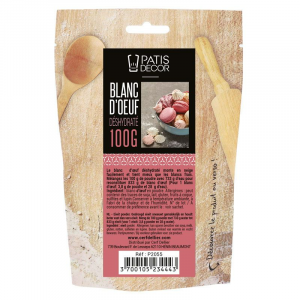 Blanc d'Oeuf en Poudre 100 g Patisdécor Blanc d'Oeuf en Poudre 100 g Patisdécor