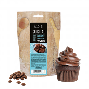 Chocolat au Lait Origine Papouasie 250 g Patisdécor