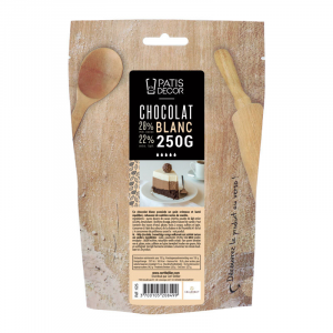 Chocolat Blanc 250 g Patisdécor Chocolat Blanc 250 g Patisdécor