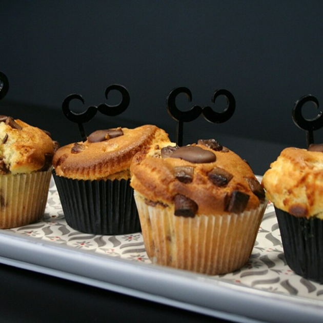 Muffins Chunks Chocolat Noir Patisdecor