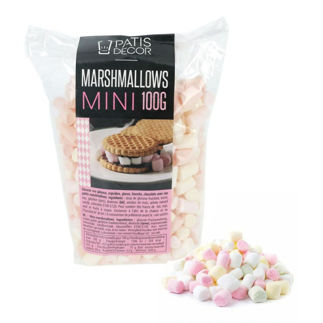 Mini-Marshmallows 100 g Patisdecor