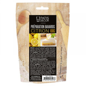 Préparation Bavarois Gel Citron 100 g Patisdécor Préparation Bavarois Gel Citron 100 g Patisdécor