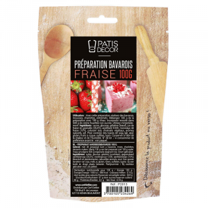Préparation Bavarois Gel Fraise 100 g Patisdécor Préparation Bavarois Gel Fraise 100 g Patisdécor