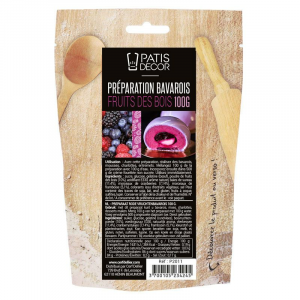 Préparation Bavarois Gel Fruits des Bois 100 g Patisdécor Préparation Bavarois Gel Fruits des Bois 100 g Patisdécor