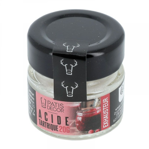 Acide Tartrique E334 20g Patisdecor Acide Tartrique E334 20g Patisdecor