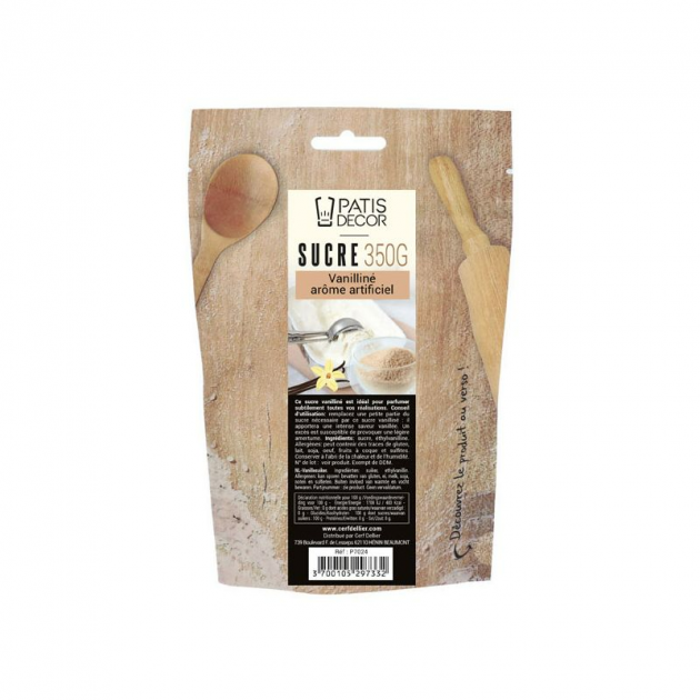 Sucre Vanilliné 350 g Patisdécor