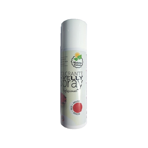 Spray Velours Rouge 250 ml Colorant Alimentaire Velly Spray Pro :achat,  vente - Cuisine Addict