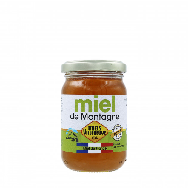 Miel de Montagne 250 g Miels Villeneuve