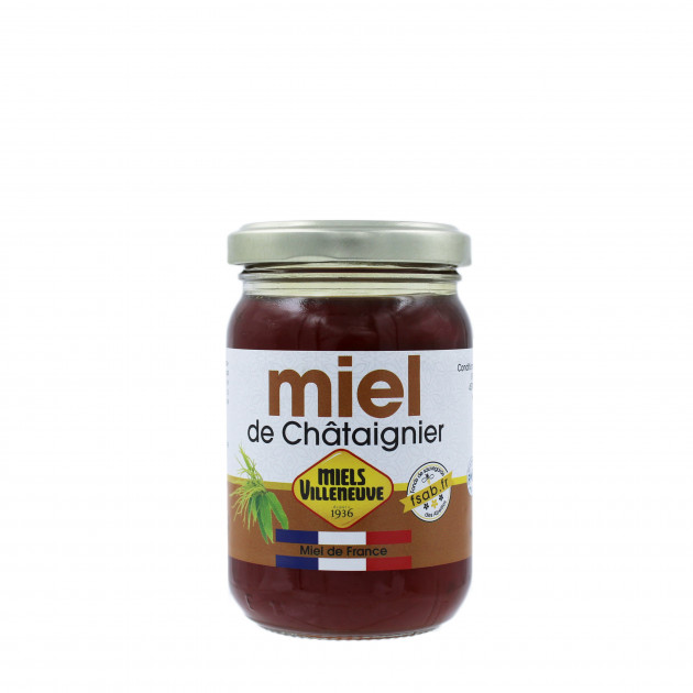 Miel de Châtaignier 250 g Miels Villeneuve