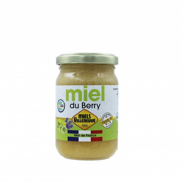 Miel du Berry 250 g Miels Villeneuve