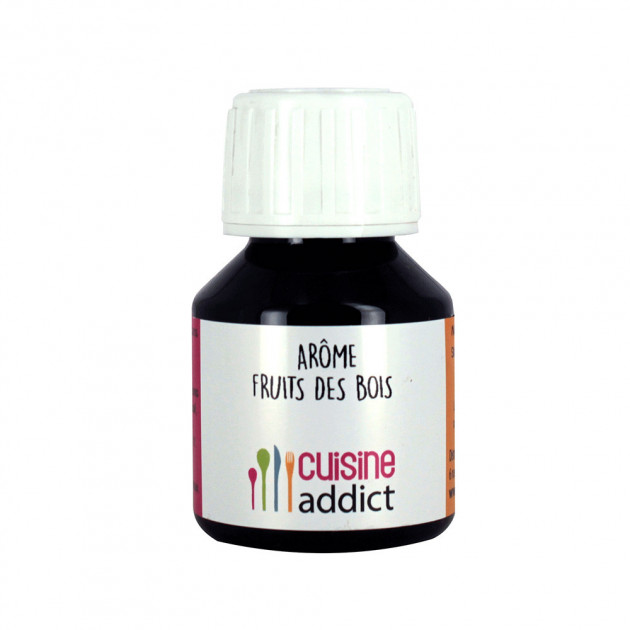 DLUO Courte Arôme Alimentaire Naturel Fruits des Bois 58 ml Cuisineaddict DLUO Courte Arôme Alimentaire Naturel Fruits des Bois 58 ml Cuisineaddict