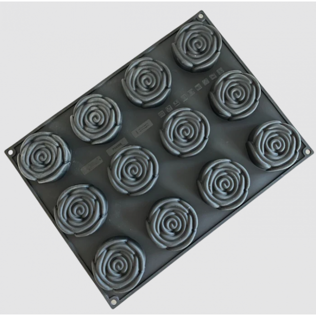 Moule pâtisserie en silicone forme rose Pavoflex Moule pâtisserie en silicone forme rose Pavoflex