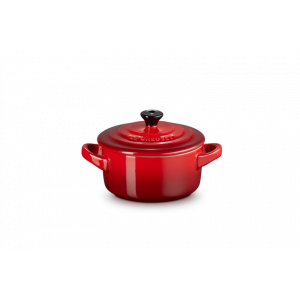 Mini Cocotte ronde Céramique Cerise 10 cm 0.25 L Le Creuset Mini Cocotte ronde Céramique Cerise 10 cm 0.25 L Le Creuset