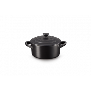 Mini Cocotte ronde Céramique Noir Onyx 10 cm 0.25 L Le Creuset Mini Cocotte ronde Céramique Noir Onyx 10 cm 0.25 L Le Creuset