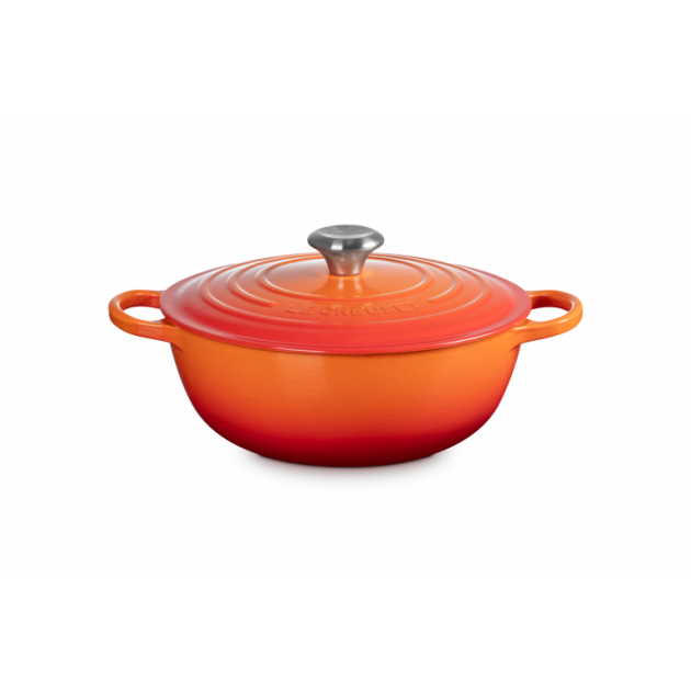 Marmite en fonte 26 cm Volcanique Le Creuset Signature