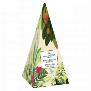 Assortiment Œufs en Chocolat Noir et Lait 100 g Valrhona Assortiment Œufs en Chocolat Noir et Lait 100 g Valrhona