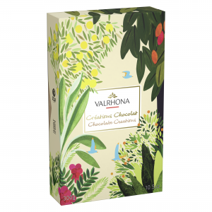 Coffret Assortiment Chocolat Noir, Lait, Dulcey 300 g Valrhona Coffret Assortiment Chocolat Noir, Lait, Dulcey 300 g Valrhona