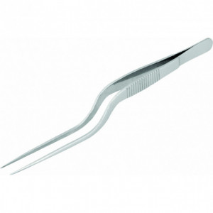 Pince à Dresser Courbée Inox 16cm Mallard Ferrière Pince à Dresser Courbée Inox 16cm Mallard Ferrière