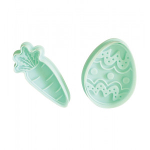 2 Emporte Pièces avec Ejecteur Pâques Scrapcooking 2 Emporte Pièces avec Ejecteur Pâques Scrapcooking