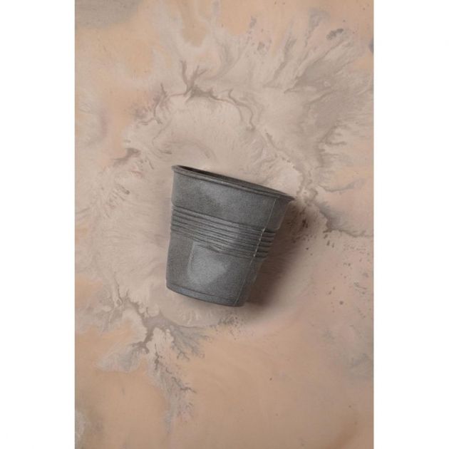 Gobelet Froissé 100% Recyclay 8 cl Revol Gobelet Froissé 100% Recyclay 8 cl Revol