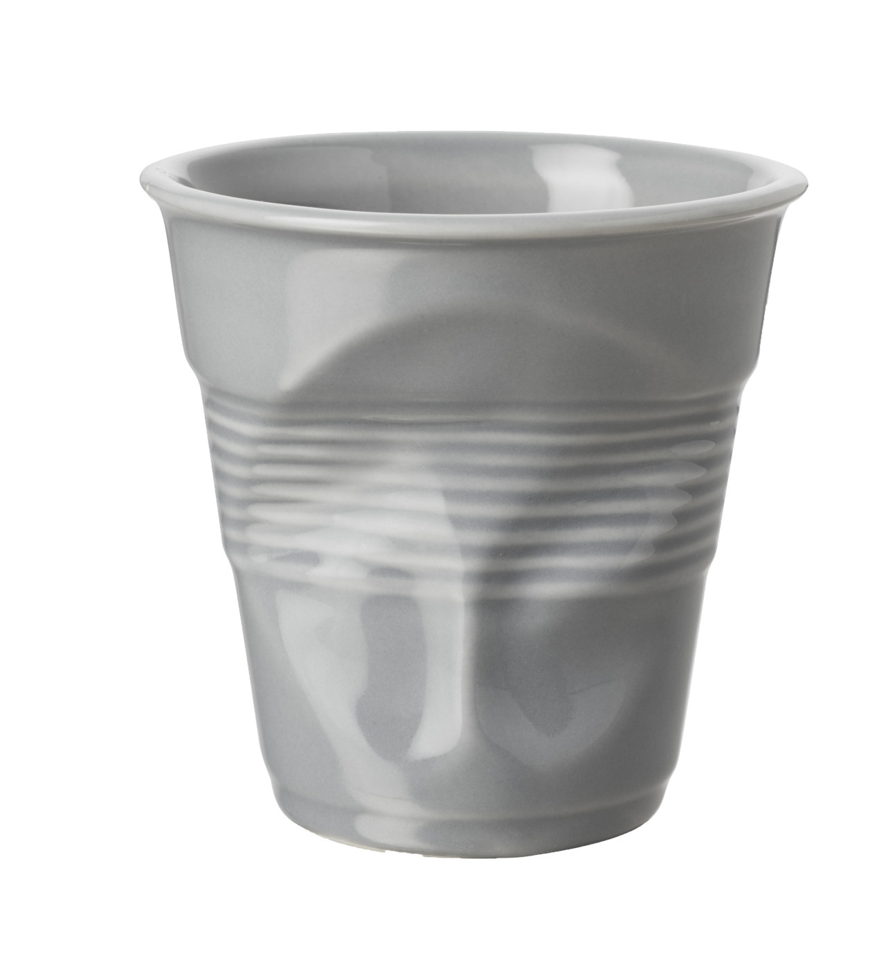 Tasse à Café Revol Madame Bohême Porcelaine Froissée 18cl - Multicolore - Neuf