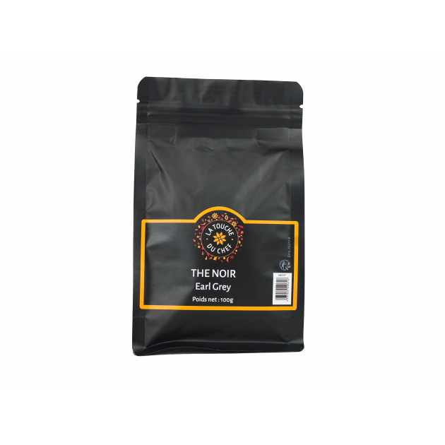 Thé Noir Earl Grey 100g La Touche Du Chef