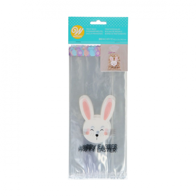 Sachet Bonbon Lapin de Pâques (x20) Wilton