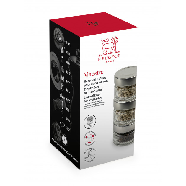 Pots en verre Peugeot Pots en verre Peugeot