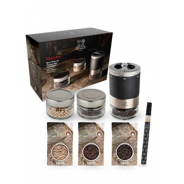 Composition coffret poivre Peugeot Composition coffret poivre Peugeot