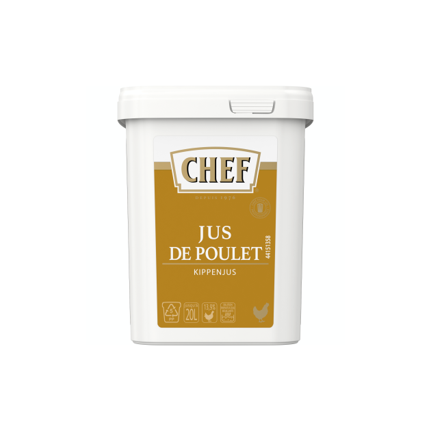 Jus de Poulet 20L 600g CHEF