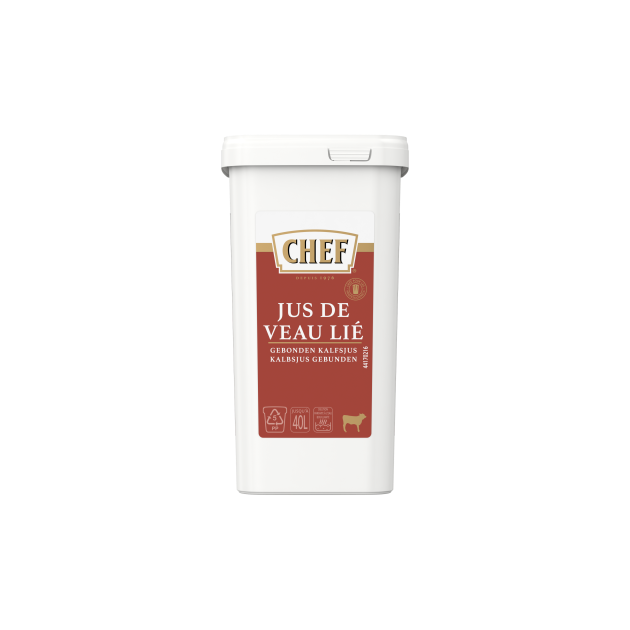 Jus de veau lie 40L 1200g CHEF