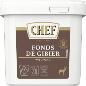 Fonds de Gibier 20L 500g Chef Fonds de Gibier 20L 500g Chef
