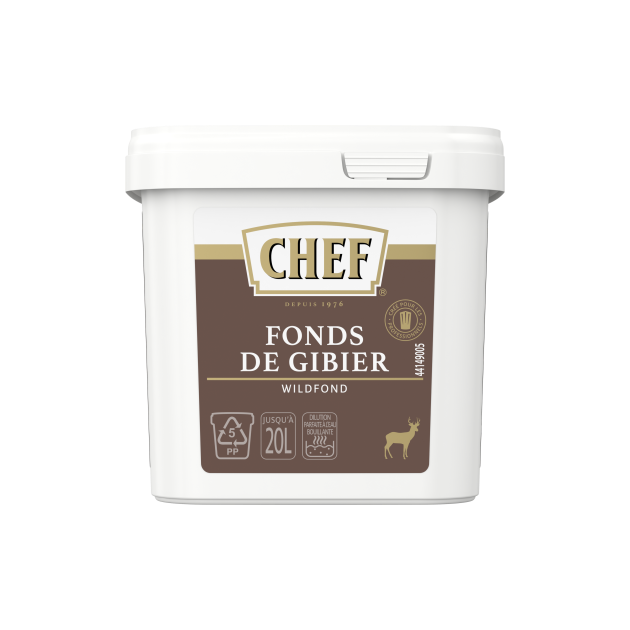 Fonds de Gibier 20L 500g Chef