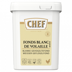 Fonds blanc de volaille 40L 800g CHEF Fonds blanc de volaille 40L 800g CHEF