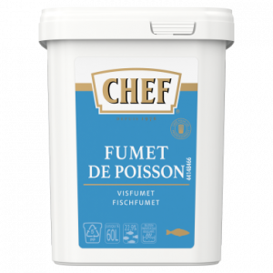 Fumet de poisson déshydraté 60 L 900g CHEF Fumet de poisson déshydraté 60 L 900g CHEF