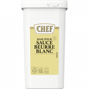 Sauce au beurre blanc 9,8 L 1 kg Chef Sauce au beurre blanc 9,8 L 1 kg Chef