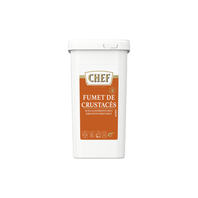 Fumet de crustaces 30 L 900 g CHEF