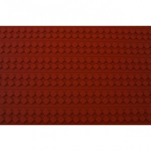 Tapis Relief silicone Damier 30 mm Tapis Relief silicone Damier 30 mm
