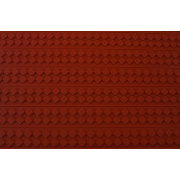 Tapis Relief silicone Damier 30 mm - Tapis de cuisson 560 x 390 mm