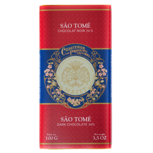Tablette Chocolat Noir Sao Tomé Mazet 100 g Tablette Chocolat Noir Sao Tomé Mazet 100 g