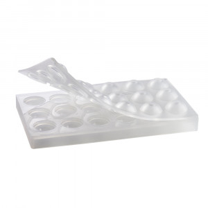 Moule Silicone Sphère 30 x 17,5 cm Ø 3,5 cm (x18) Pavoni Moule Silicone Sphère 30 x 17,5 cm Ø 3,5 cm (x18) Pavoni