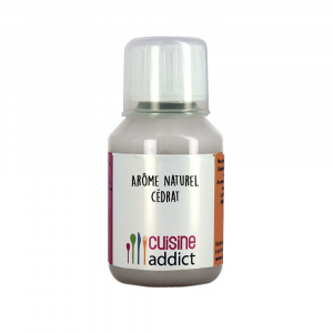 Arôme alimentaire naturel Cedrat 115ml Cuisineaddict Arôme alimentaire naturel Cedrat 115ml Cuisineaddict