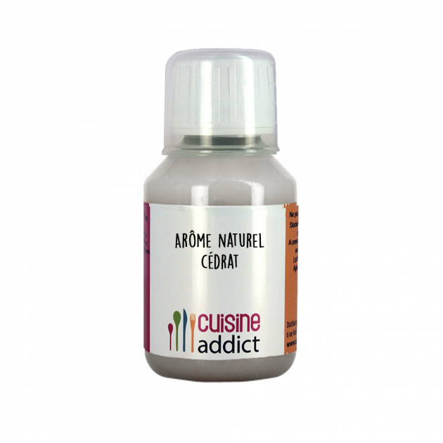 Arome alimentaire naturel Cedrat 115ml Cuisineaddict