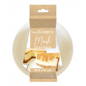 Moule à Charnière Antiadhésif 18 cm Scrapcooking Moule à Charnière Antiadhésif 18 cm Scrapcooking